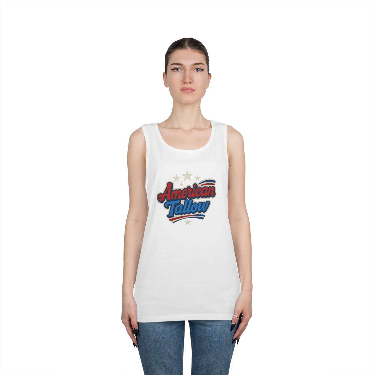 American Tallow Tank Top | Double-Sided | American Tradition You Can Taste