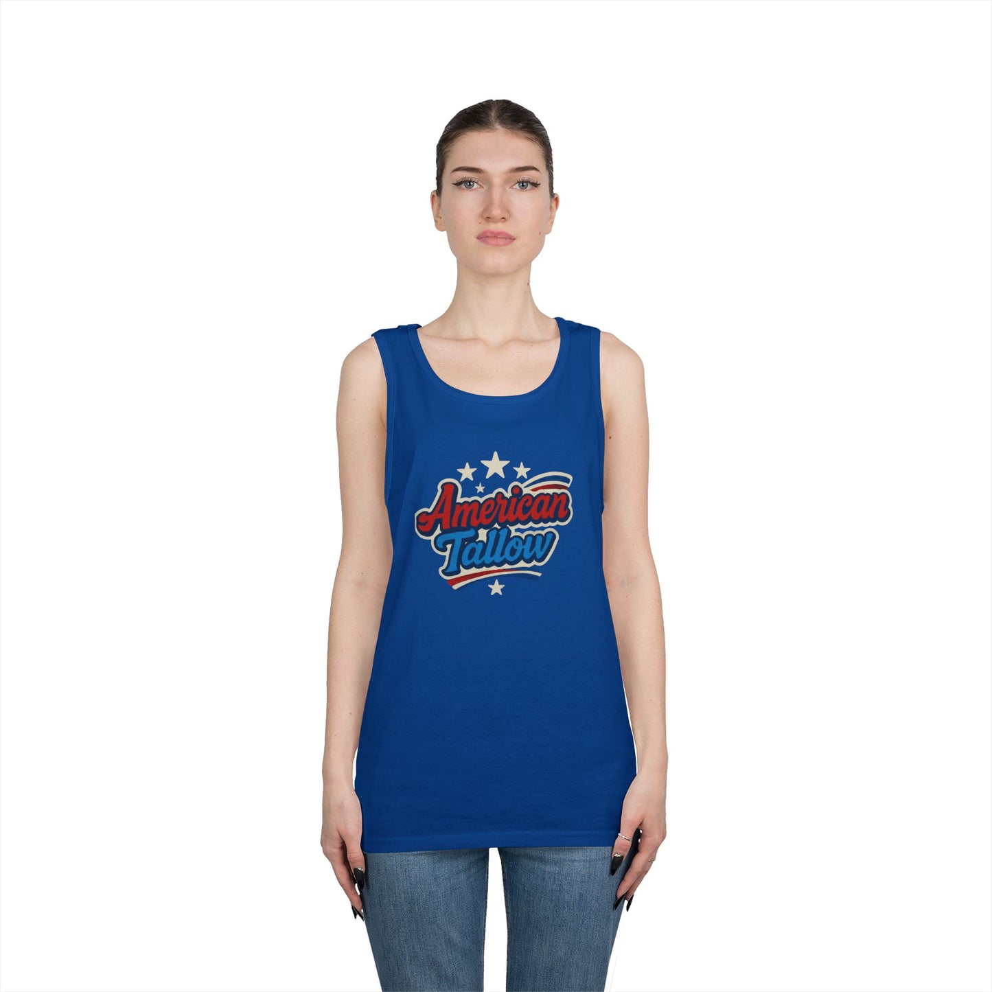 American Tallow Tank Top | Double-Sided | American Tradition You Can Taste