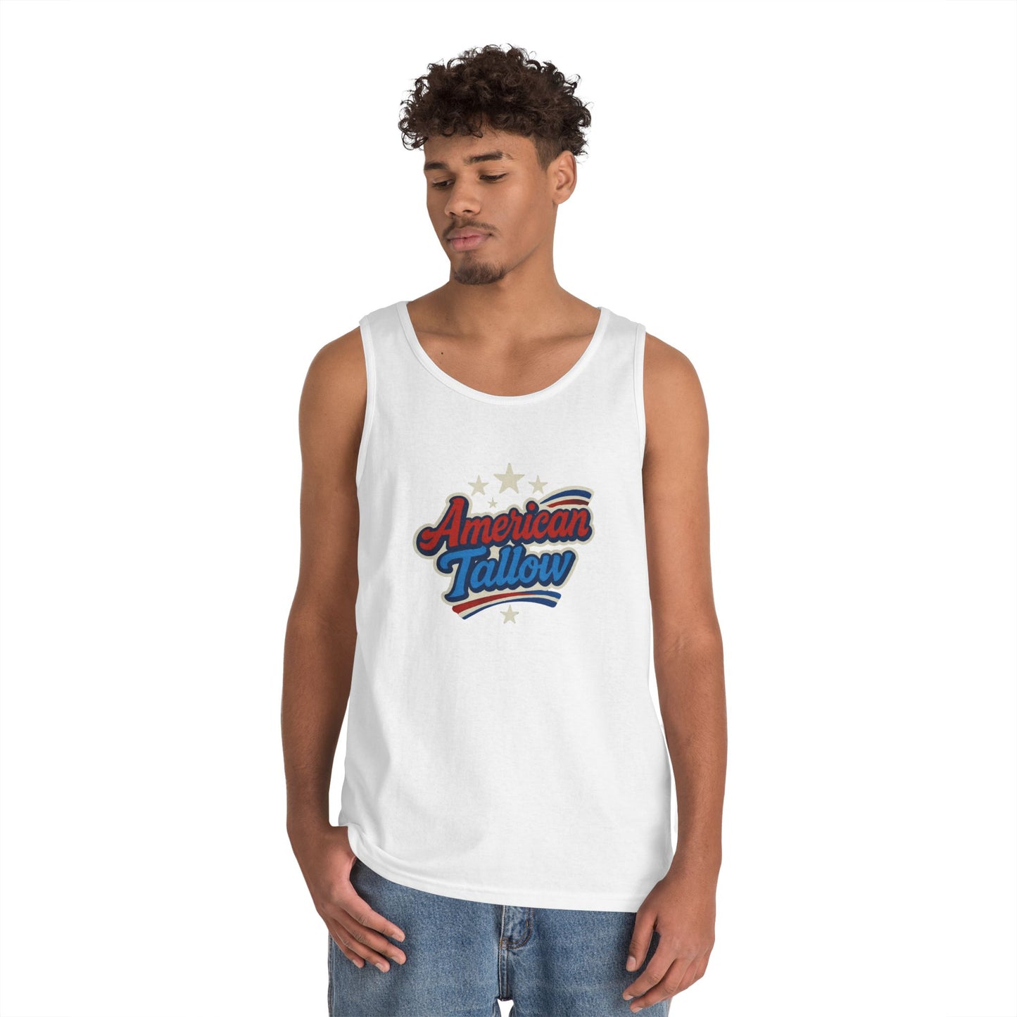 American Tallow Tank Top | Double-Sided | American Tradition You Can Taste