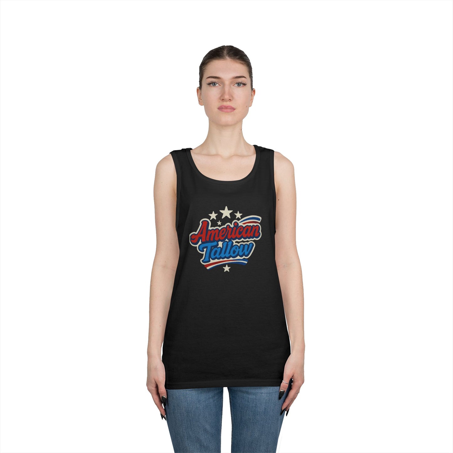 American Tallow Tank Top | Double-Sided | American Tradition You Can Taste