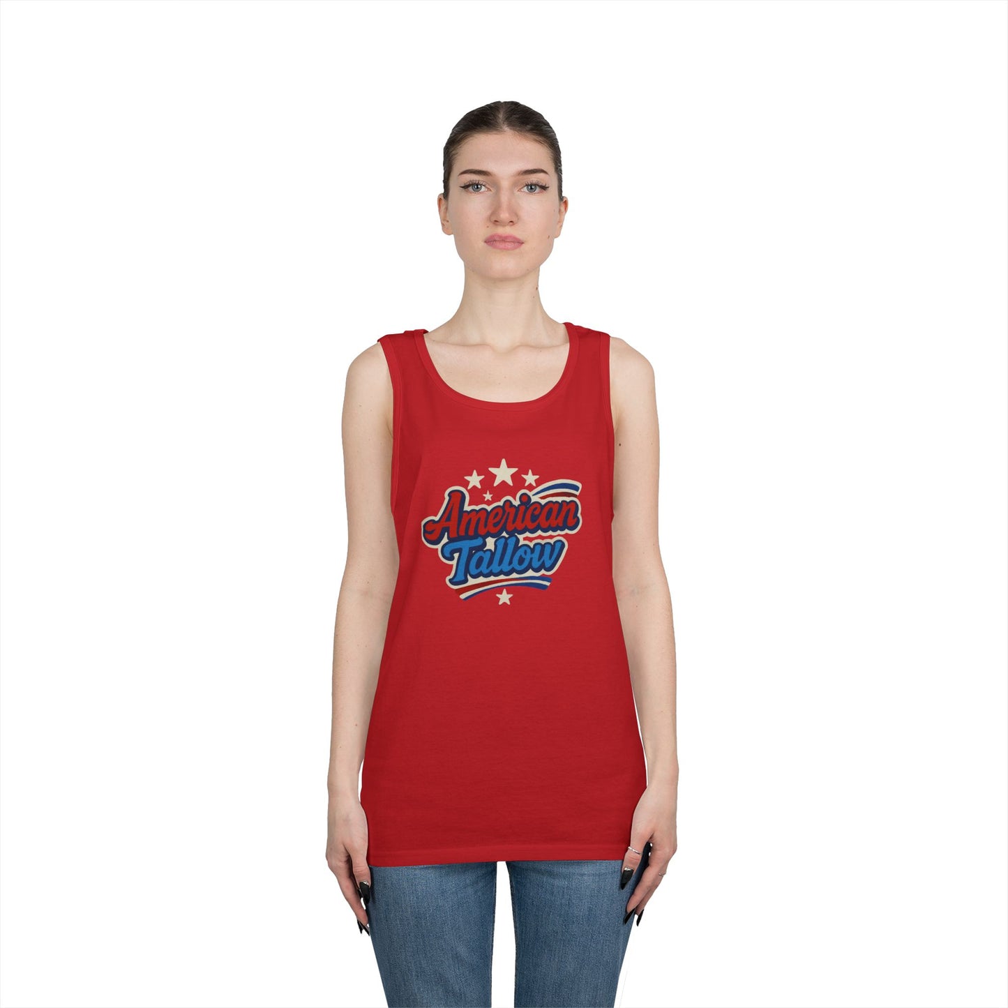 American Tallow Tank Top | Double-Sided | American Tradition You Can Taste