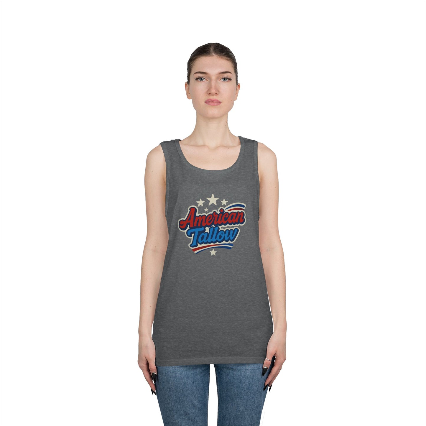 American Tallow Tank Top |  Double-Sided | American Tradition You Can Taste