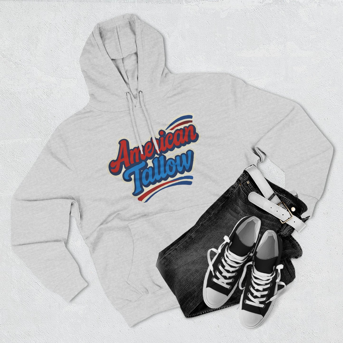 American Tallow Hoodie Fleece Pullover