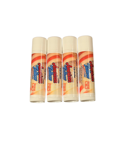 Grass Fed Beef Tallow Lip Balm - 4 Pack