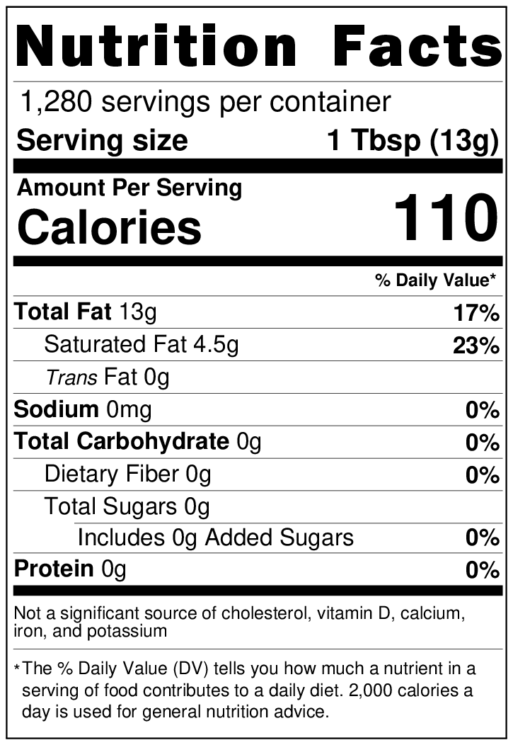 5 Gallon Bucket (36lbs) American Tallow 100% Pure Beef Tallow